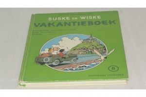 Oud verzamelalbum; Suske en Wiske vakantieboek nr 8 1980