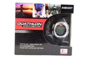 Ascot Duathlon Sportcomputer ALG115