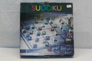 Glazen Sudoku spel