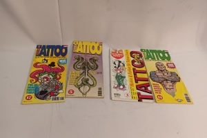 Set van 4 Tattoo Idee boekjes