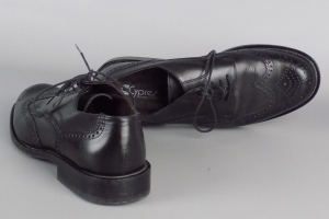 Zwarte leren schoenen - Cypres