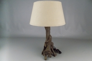 Lamp met houten look A-MYK235396