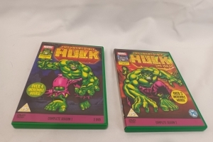 Set van 2 DVD's van Marvel The Incredible Hulk Complete season 1 + She-Hulk Complete season 2
