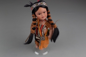 Popje Native American Girl