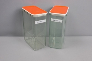 Vintage opslag containers
