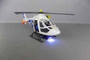 City action politie helikopter